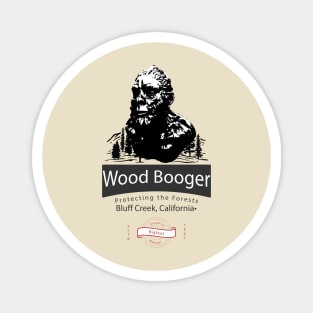 Wood Booger Bigfoot Magnet